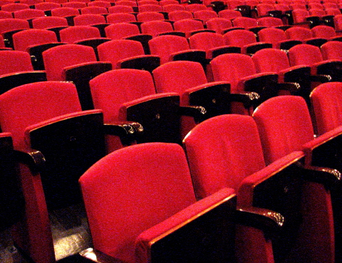 Butacas de cine, teatro y auditorio